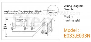 Step dimmer สวิทช์หรี่ไฟ