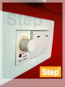 Step สวิทช์หรี่ไฟ dimmer ดิมเมอร์