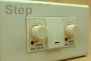 Step สวิทช์หรี่ไฟ dimmer ดิมเมอร์