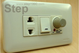 Step สวิทช์หรี่ไฟ dimmer ดิมเมอร์